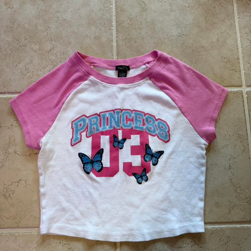 Rue 21 princess baby tee